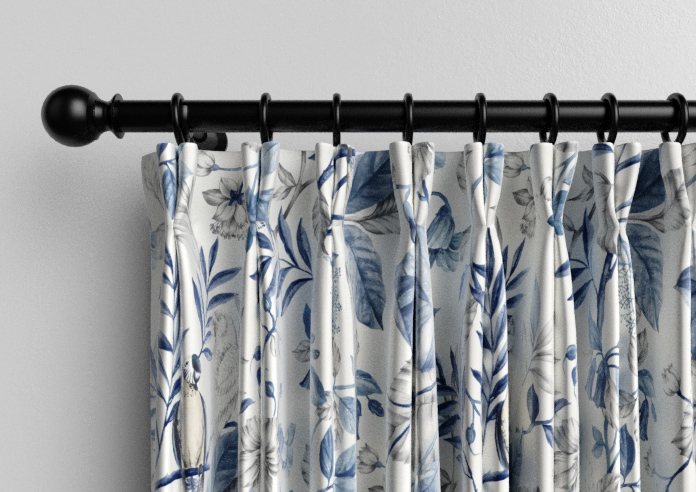 Iquitos, Indigo - Made to Measure Curtains - Image 10